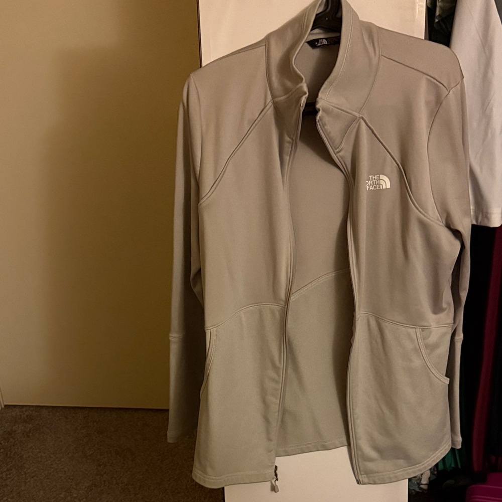 The North Face Women's Light Gray Ski Jacket